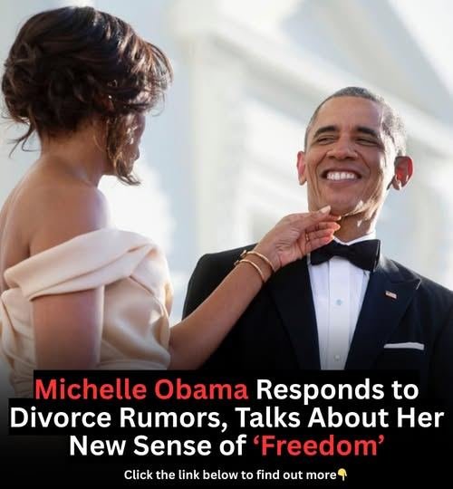 Michelle Obama sets the record straight on divorce rumors