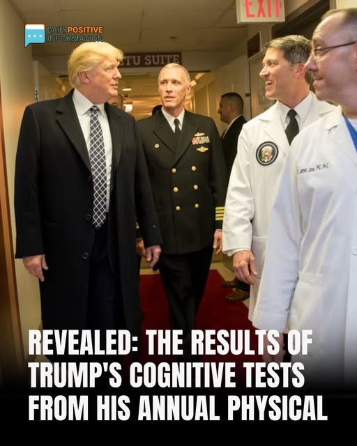 Trump’s Cognitive Test Results Are In — Here’s What Doctors Found