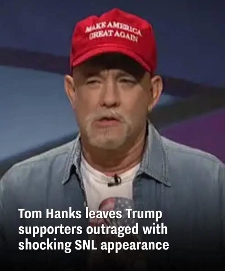 Tom Hanks leaves Trump supporters outraged with sh0cking SNL appearance