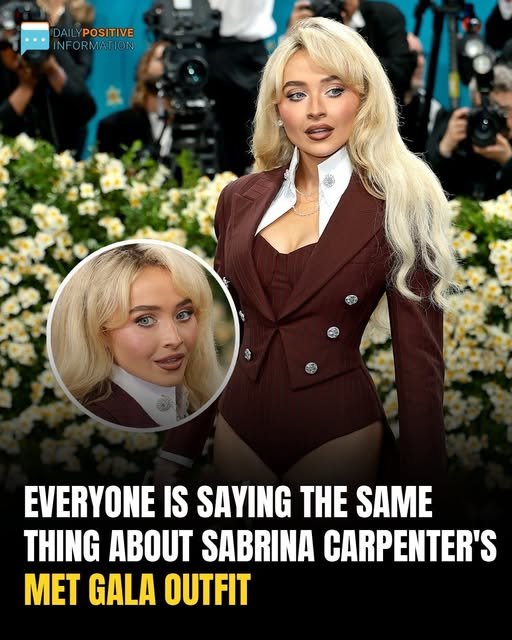 Sabrina Carpenter’s Met Gala Dress Sparks Viral Reaction — Here’s What Everyone’s Noticing
