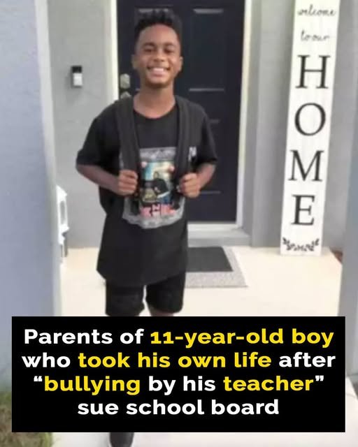 Parents sue teacher for driving son, 11, to suicide