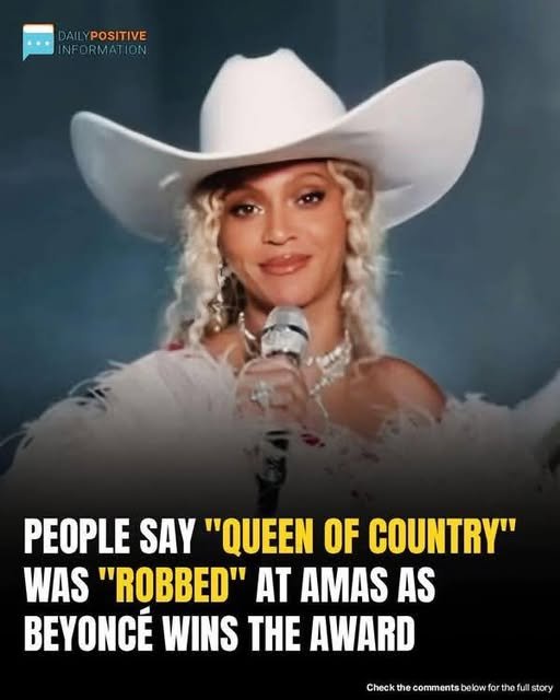 Beyoncé’s Country Music Win At Amas 2025 Sparks Heated Debate Among Fans