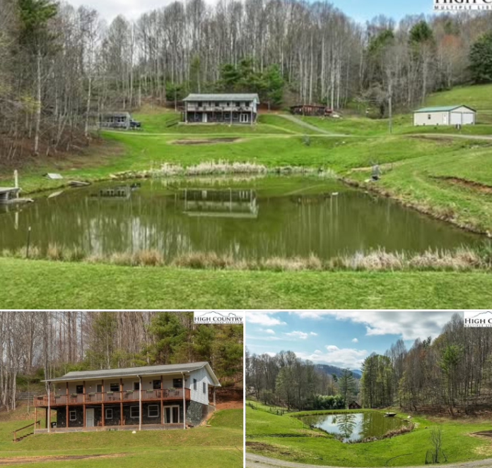 Charming 2-Bedroom Home on 26.24 Acres for Sale in Lansing, NC