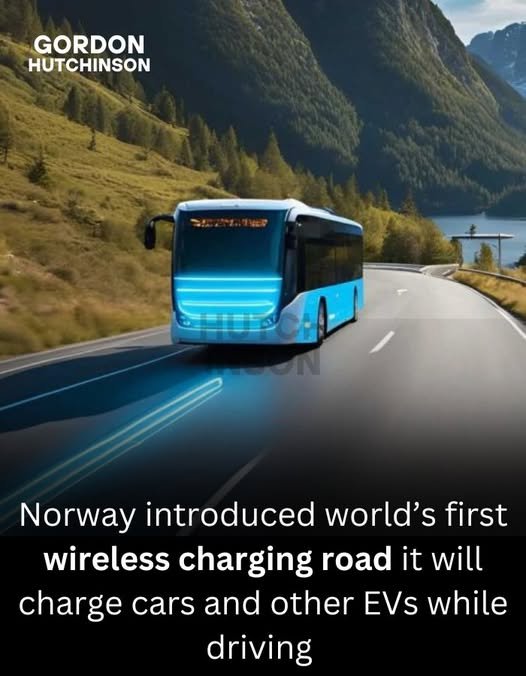 Norway has launched the world’s first wireless charging road for electric vehicles (EVs)